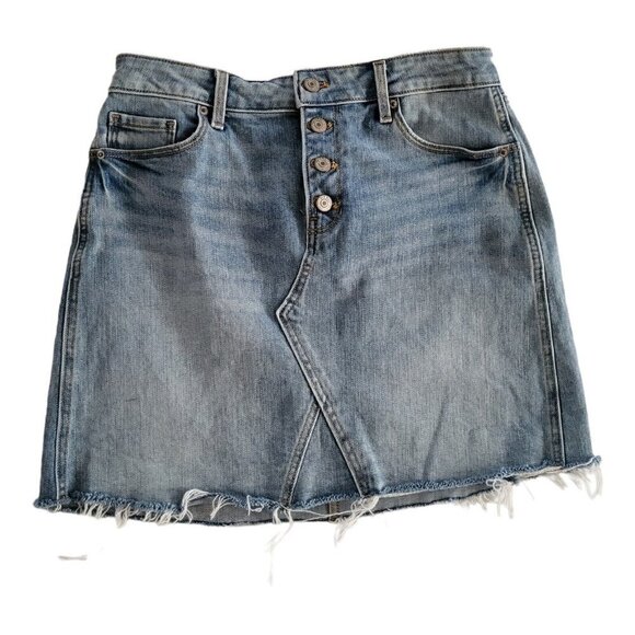Old Navy Denim Mini Skirt 8 - Picture 1 of 10